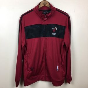 Miami Heat Adidas Jacket And Shorts Set